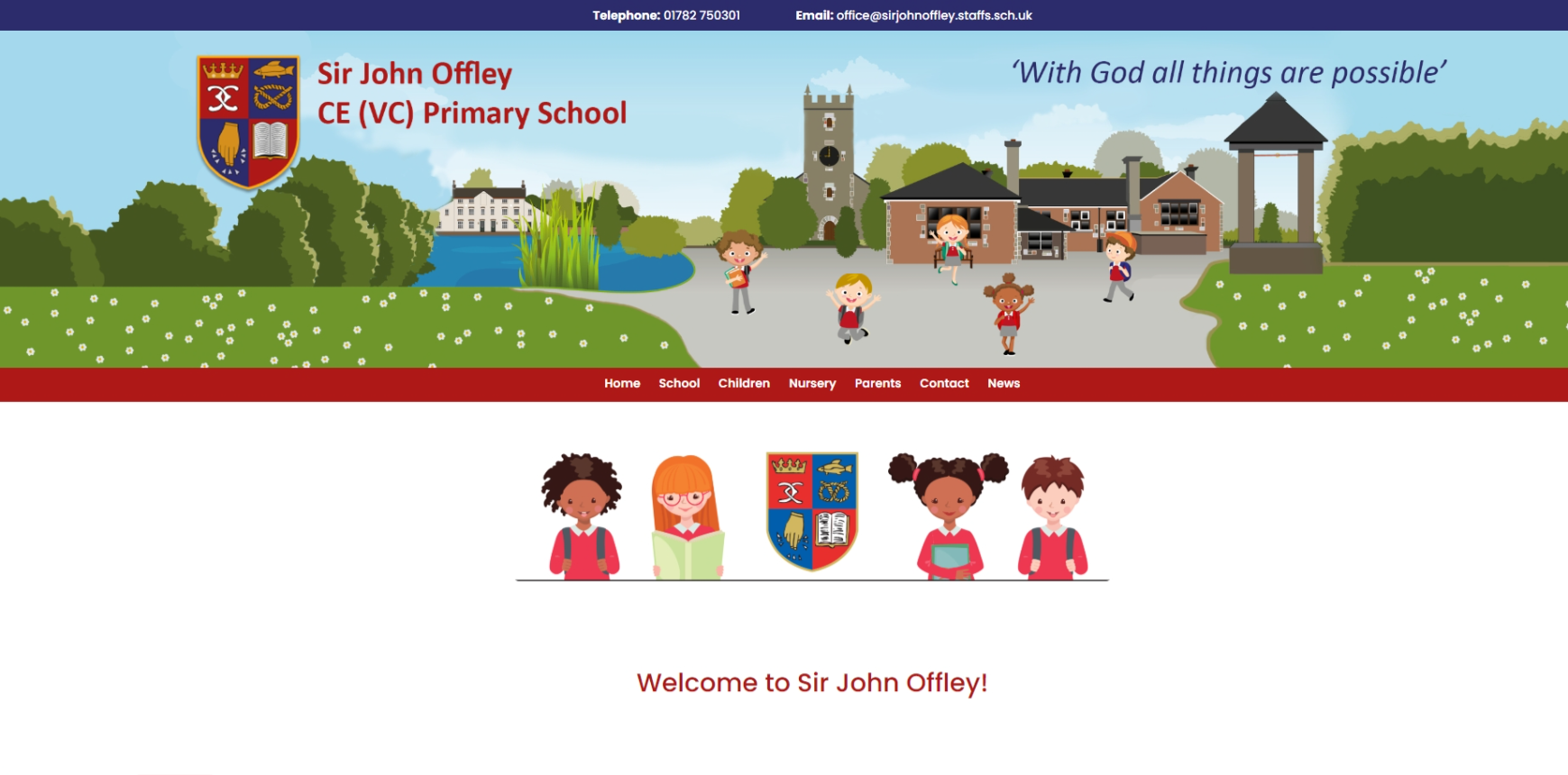 Sir John Offley Website